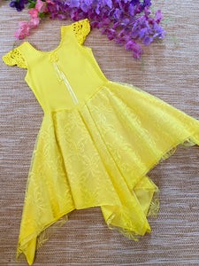 Princess Fairy Dress Yellow