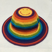 Crochet Rainbow Hats Large