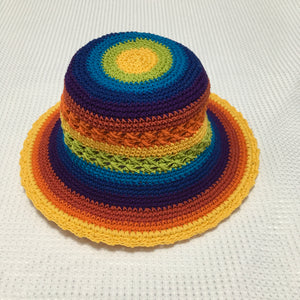 Crochet Rainbow Hats Small