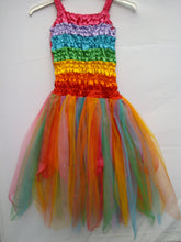 Rainbow Fairy Dress with Wings