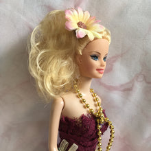 Fairy Doll Burgundy Lace