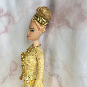 Fairy Doll Gold Lace
