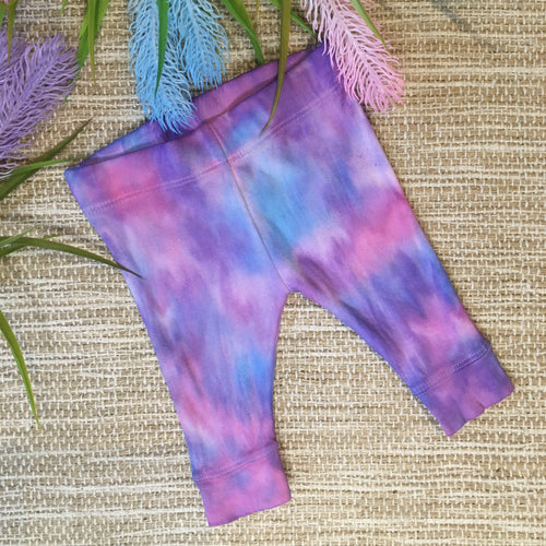 Tie Dyed Leggings Unicorn Pink/Blue/Purple size 0000-6 years