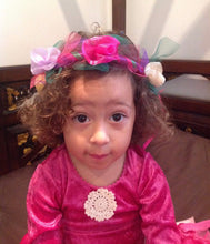 Organza Flower Crown