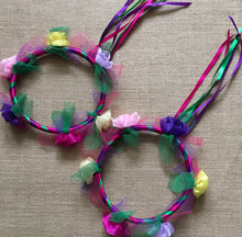 Organza Flower Crown