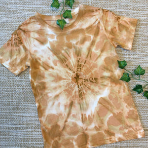 Tie Dye T-Shirts Honeycomb, Matcha and Terracotta